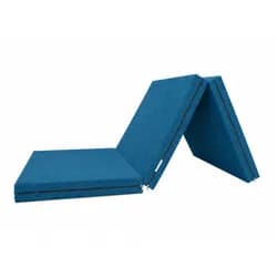 e-matrace.com Skládací matrace pro hosty 8 cm 150x195 cm, světle modrá (1007)